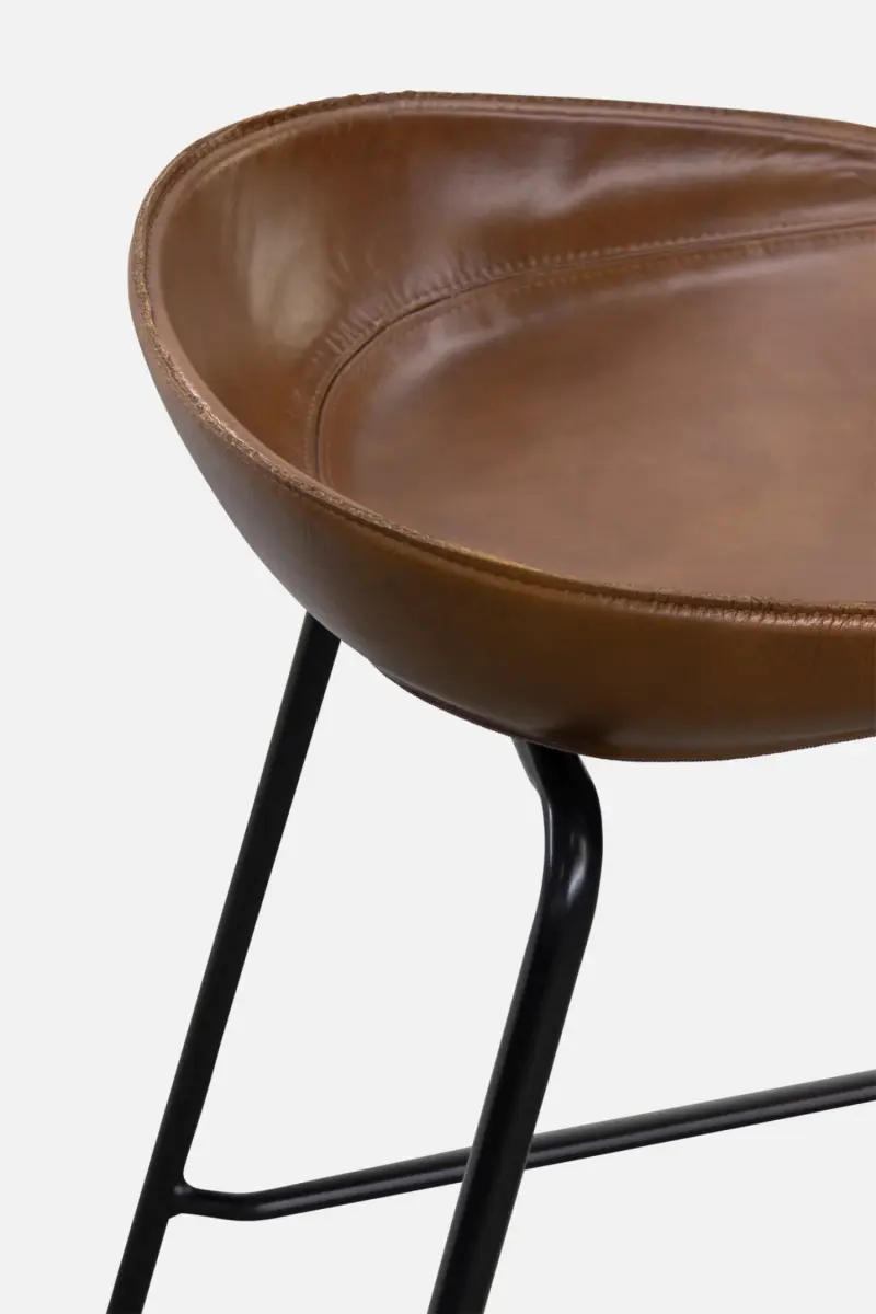Cherry-Barstool-Buffalo-Leather-Camel-Black-Legs-CBCHER_BR01-3.jpeg Cherry Barstool - Kitchen / dining design